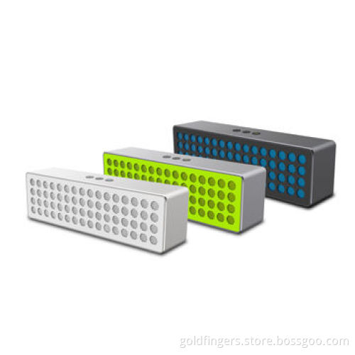 Bluetooth Wireless Speakers, 6W Output Power, Rechargeable 1,500mAh Battery, Handsfree for iPhone